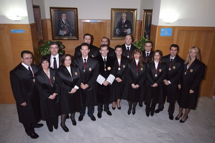 Nueva junta de gobierno del Colegio de Abogados de Málaga