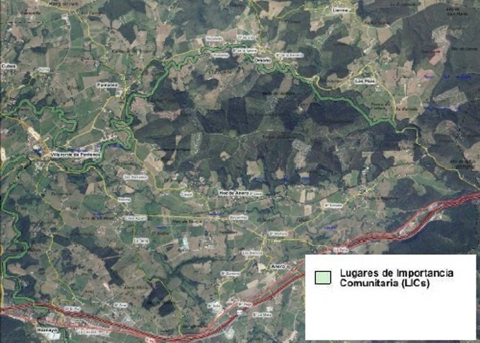 Plano Ribamontán al Monte (LIC)