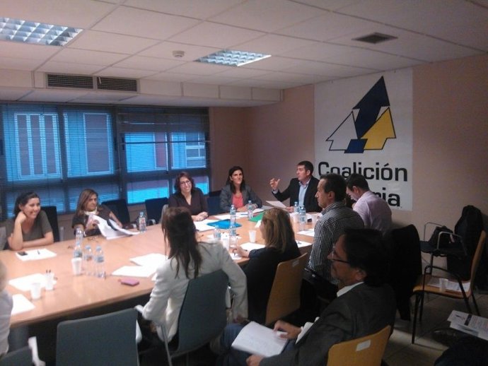 Reunión de la Ejecutiva de CC de Tenerife