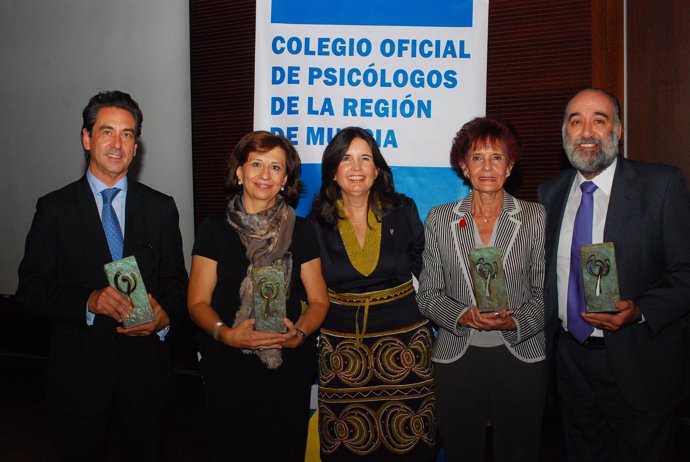 Entrega de los premios del Colegio Oficial de Psicólogos de Murcia