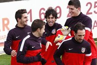 Fútbol.- Simeone convoca a los 22 jugadores de la primera plantilla para el partido contra el Getafe