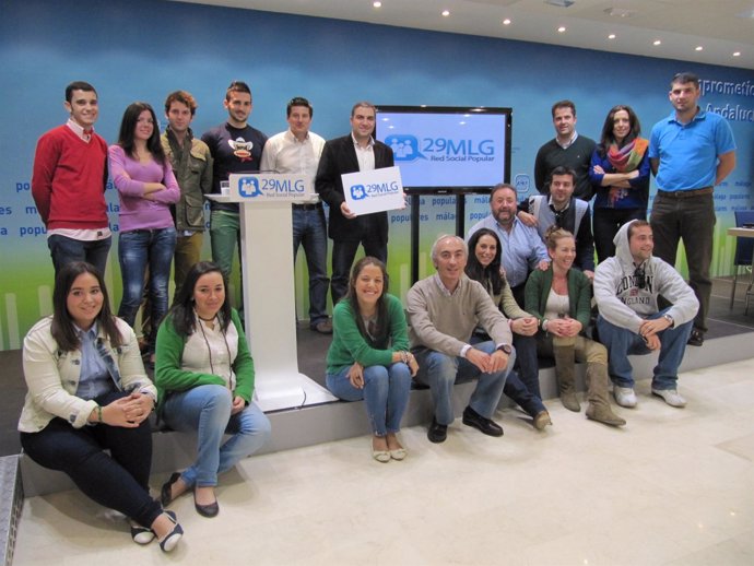 Presentación de la red social del PP de Málaga 29MLG