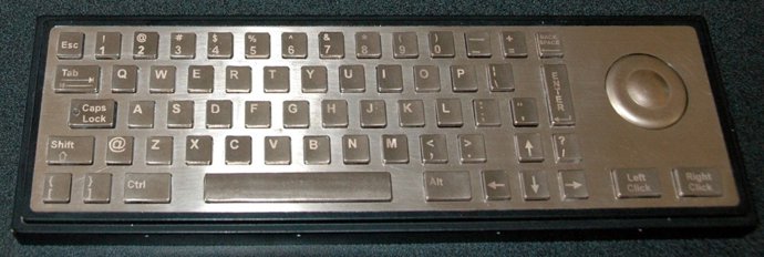 Teclado de ordenador antimicrobiano de Operator Interface Technology