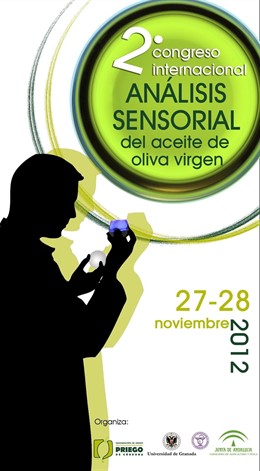Cartel del 2º Congreso Internacional de Análisis Sensorial de Aceite de Oliva