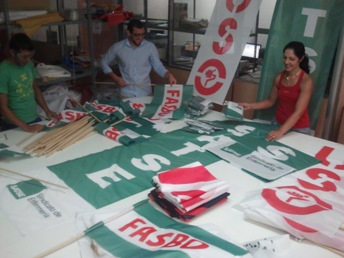 Trabajadores de Adivin.       