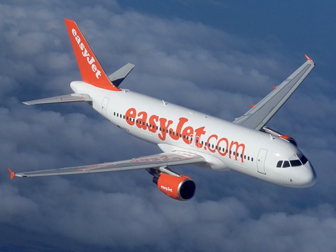 Avión de easyJet