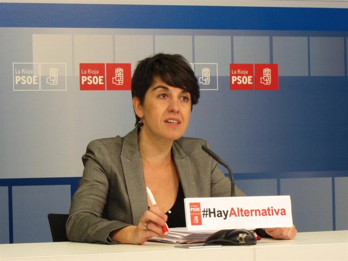 La secretaria de Innovación del PSOE riojano, Nuria del Río