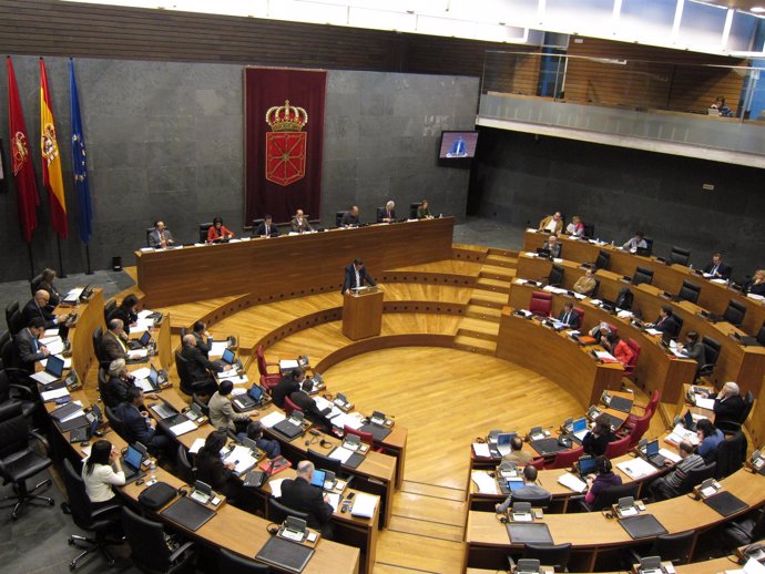 Pleno Del Parlamento De Navarra.
