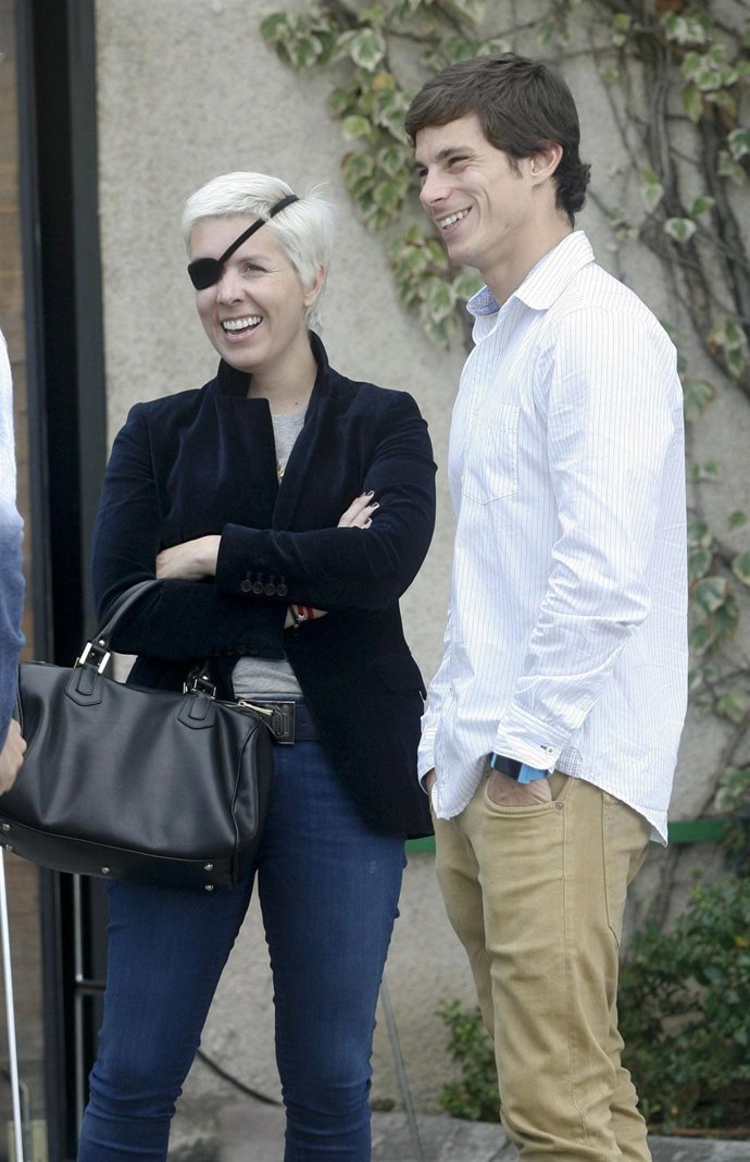 María de Villota y su novio Rodrigo