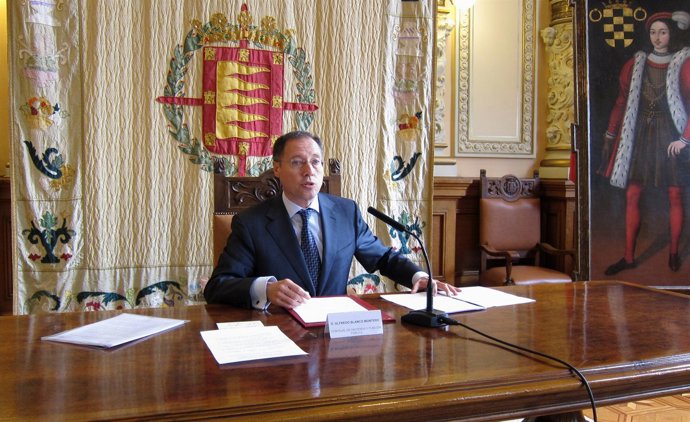 El concejal de Hacienda de Valladolid, Alfredo Blanco