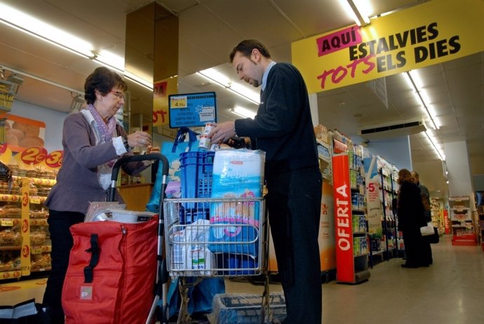 Caprabo Donación Banc Dels Aliments