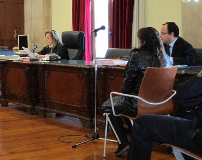 La acusada de matar a su bebé hoy