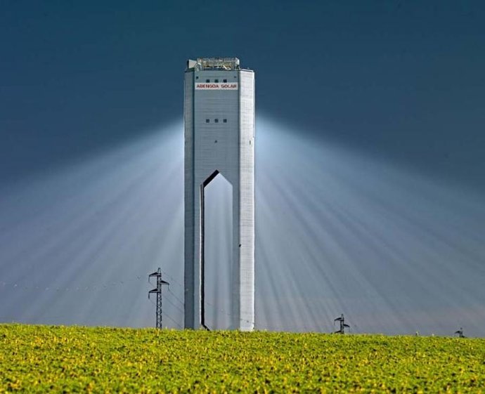 Planta termosolar de Abengoa (Solucar).
