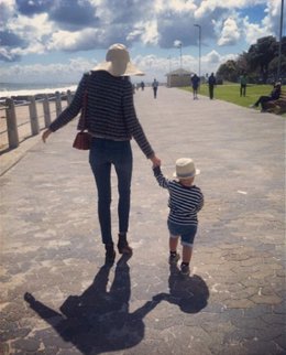 MIRANDA KERR Y SU HIJO