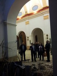 Mendoza anuncia que la UCAM colaborará en la restauración de la iglesia de San Cristóbal de Lorca