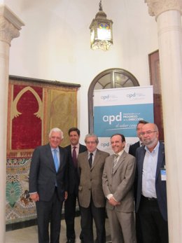  Rafael Rodríguez Con  Santiago Herrero Y Braulio Medel