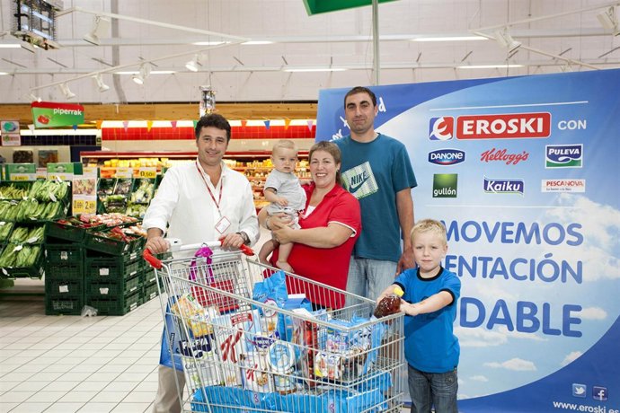 Campaña carro saludable de Eroski