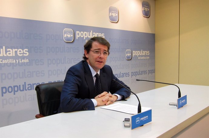 El secretario autonómico del PPCyL, Alfonso Fernández Mañueco
