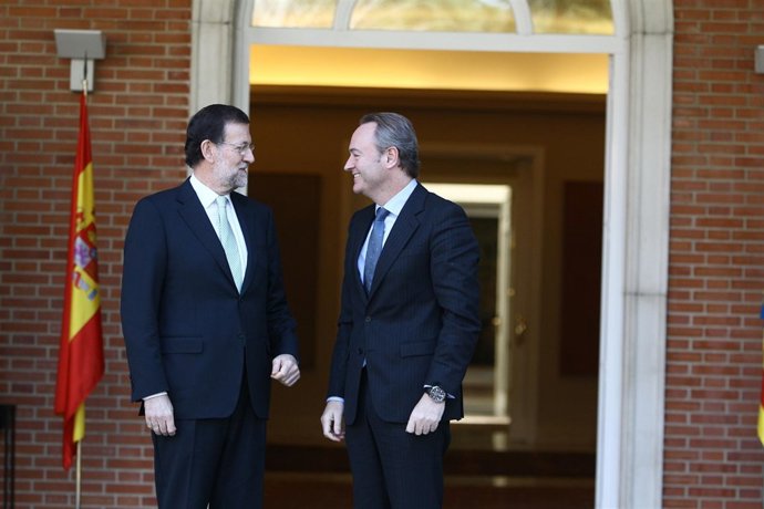 Rajoy Recibe A Alberto Fabra En Moncloa