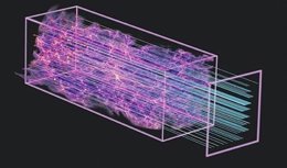 Ilustración del mapa del Universo hace 11.000 millones de años