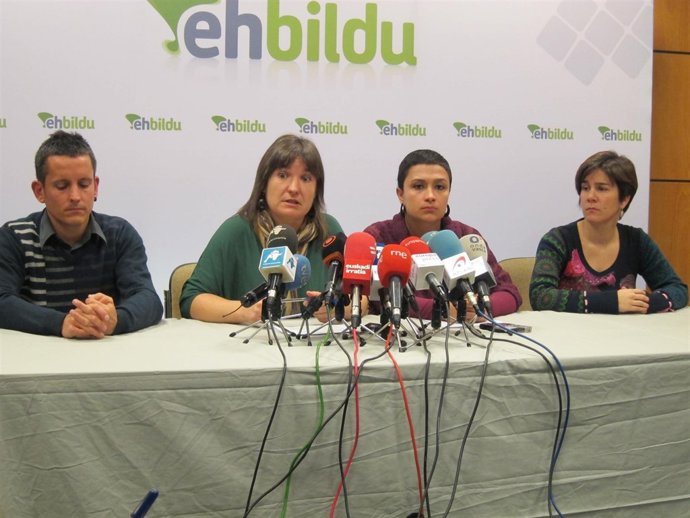 Maeztu, Ugarteburu, Pinedo y Urrea, parlamentarios de EH Bildu