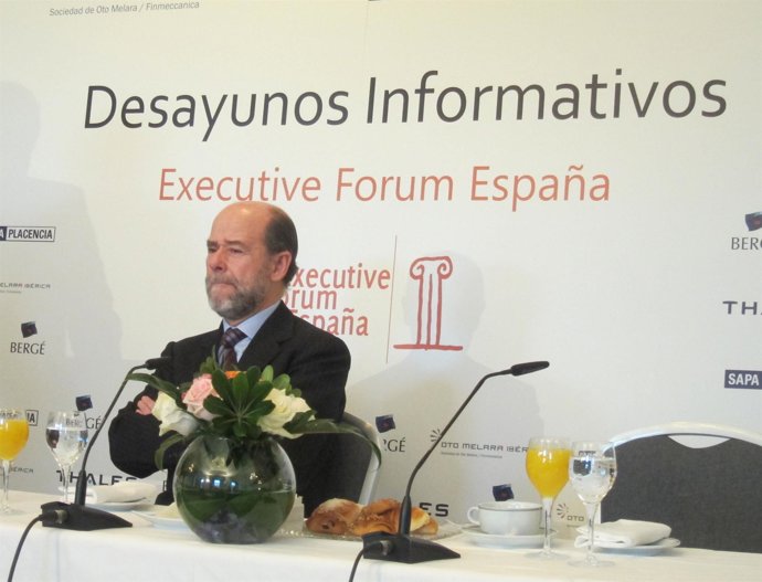 El secretario de Estado de Defensa, Pedro Argüelles 