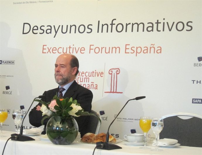 El secretario de Estado de Defensa, Pedro Argüelles 