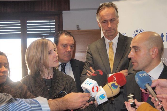 Secretario general de la FER, Emilio Abel, en la apertura de la Jornada  