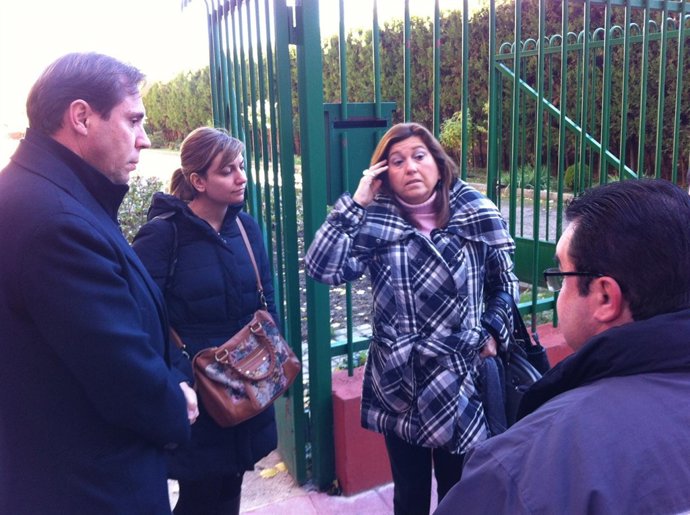 Visita del Grupo Municipal Socialista al CEIP Antonio Machado