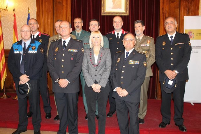 Nombramiento del nuevo comisario jefe de Lleida, Juan Fortuny