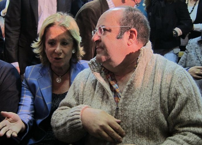 Esperanza Aguirre y Rafa Luna (PP)