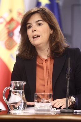 Soraya Sáenz de Santamaría. 