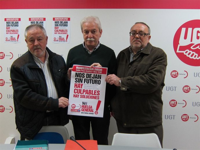 Antonio Pino, Justo Rodríguez Braga Y Jorge Gallego