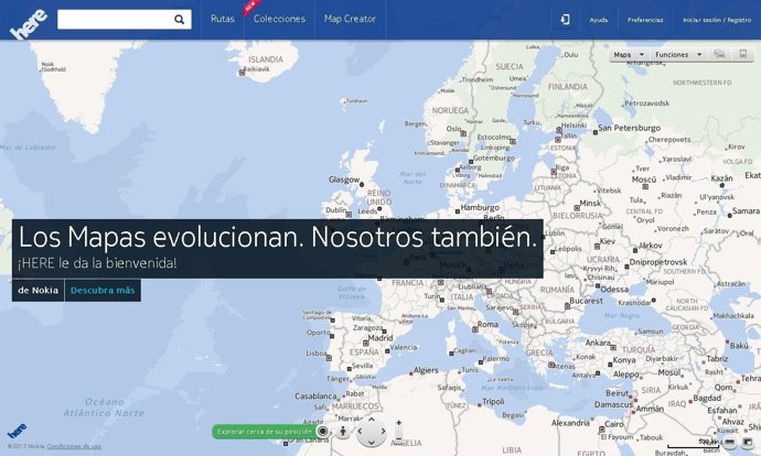 Mapas Here de Nokia