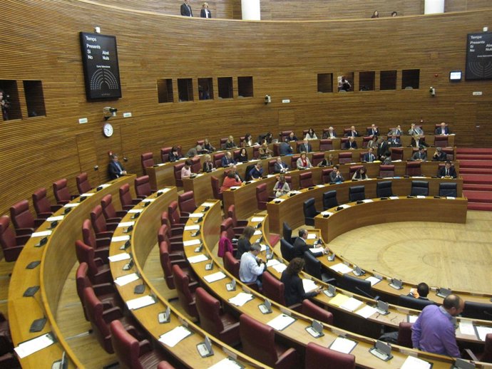 Pleno De Las Corts El Día De La Huelga