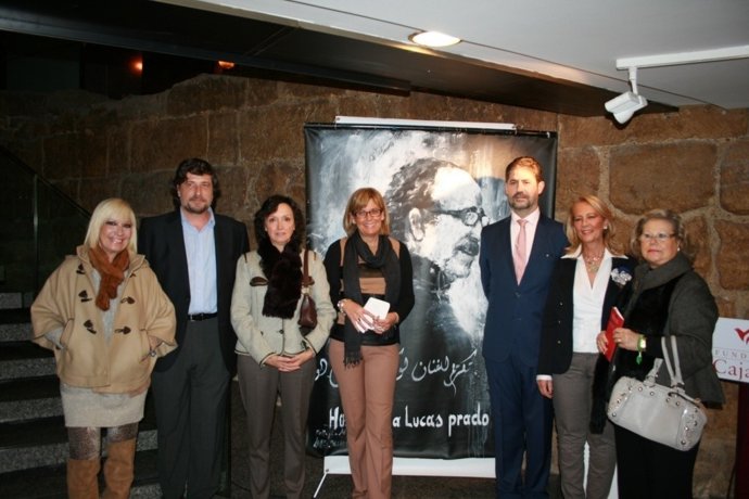 Inauguración de la exposición sobre Lucas Prado