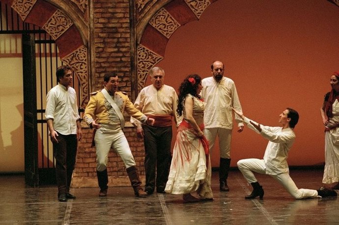 Imagen de la representación de 'Carmen' 