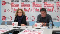 CCOO y UGT hablan de "total normalidad" y un mayor seguimiento que anterior jornada