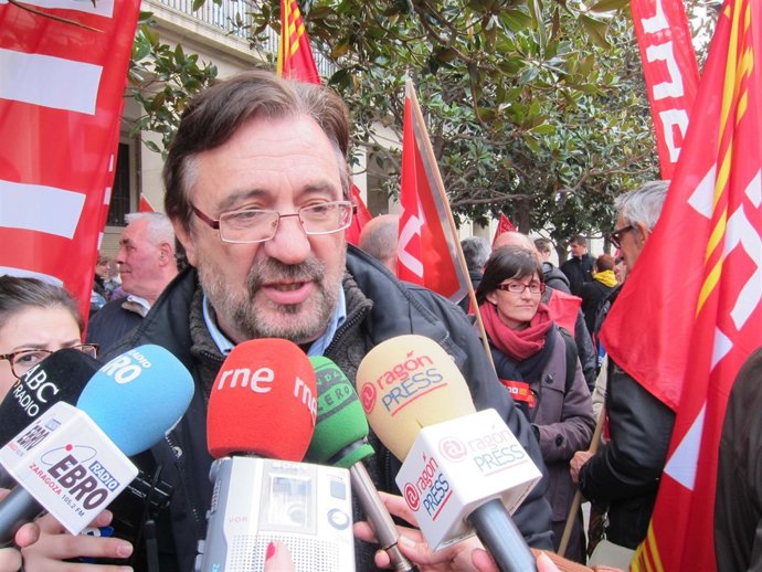 El secretario general de CC.OO. Julián Buey 