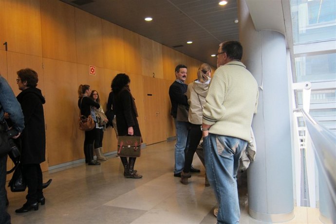 Pasillo de la Audiencia Provincial