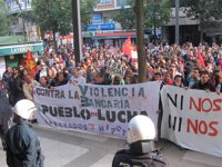 Delegación del Gobierno confirma dos detenciones en el altercado producido en inmediaciones de El Corte Inglés