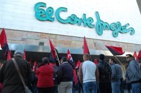 Los centros de El Cortés Ingles abren "con normalidad y sin incidentes" pese a los piquetes