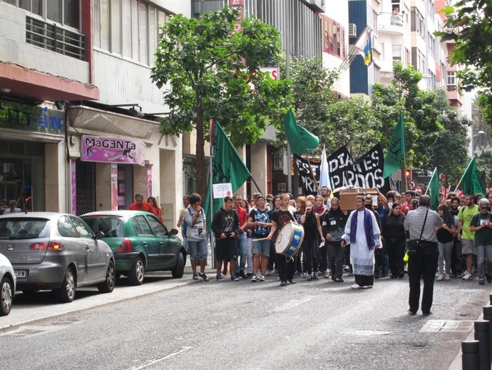 Recurso huelga general 14N, manifestación