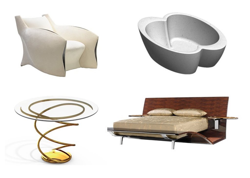 Así son los muebles diseñados por Brad Pitt