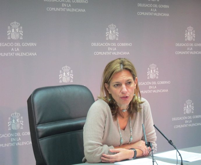 La Delegada Del Gobierno En La Comunitat, Paula Sánchez De León  
