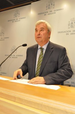 El delegado del Gobierno en Aragón, Gustavo Alcalde. 