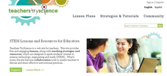 Portal de Teachers TryScience