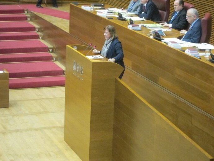 Sanz Interviene En El Pleno De Las Corts Valencianes
