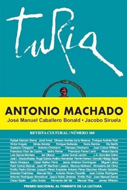 Portada del nuevo número de 'Turia'