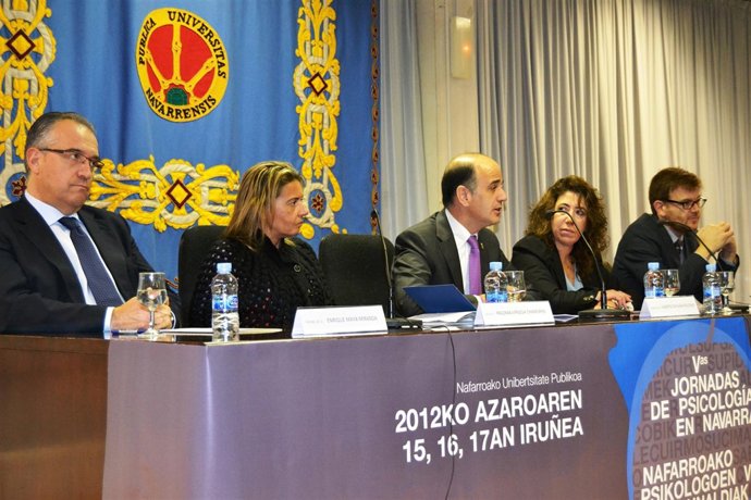 Alberto Catalán, en la apertura de las V Jornadas de Psicología.
